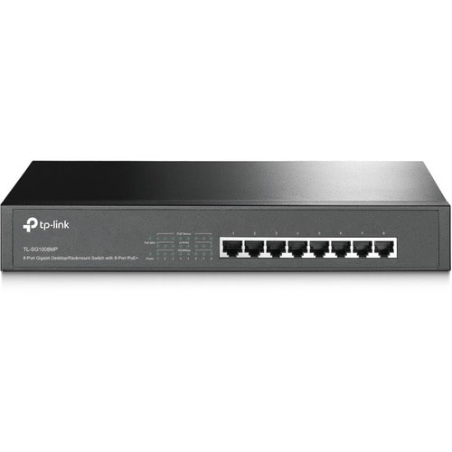 Tp-Link 8-Port Gigabit Desktop/Rackmount Switch with 8-Port PoE+