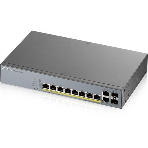 Zyxel 8-port GbE Smart Managed PoE Switch with GbE Uplink