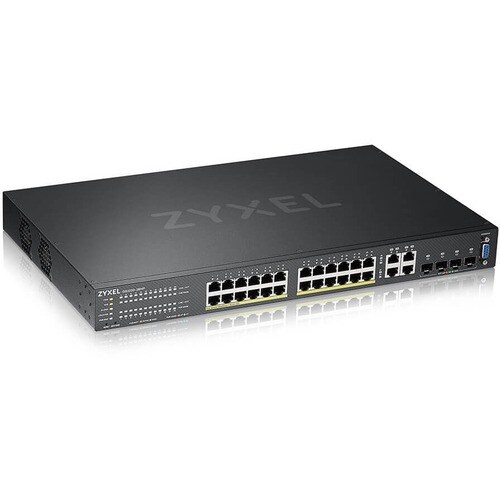 Zyxel 24-port GbE L2 PoE Switch with GbE Uplink