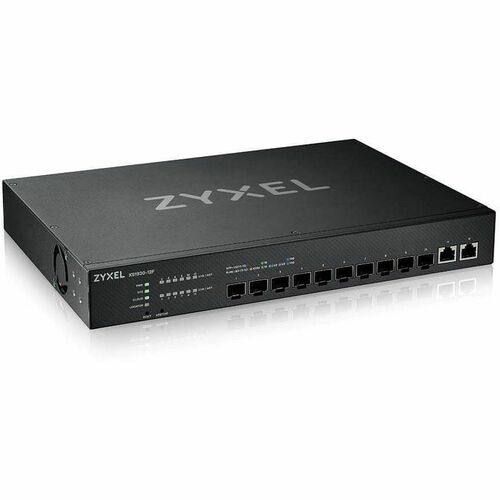Zyxel 10-port 10G Lite-L3 Smart Managed Fiber Switch with 2 10G Multi-Gig Ports