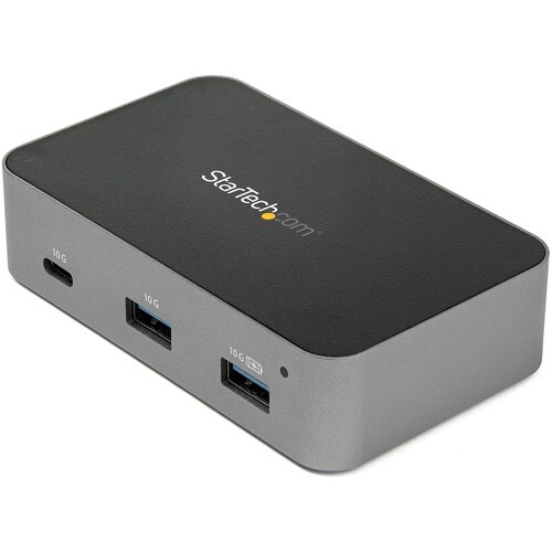 Startech.Com 3-Port USB-C Hub with LAN Port - 10 Gbps - 2x USBA & 1x USB-C - Powered