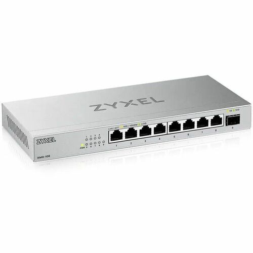 Zyxel 8-Port 2.5G Multi-Gig Unmanaged Switch with 1 x 10G SFP+ | Desktop or Wall Mount