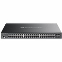 Tp-Link 48-Port Gigabit and 4-Port 10GE SFP+ L2+ Managed Switch with 48-Port PoE+