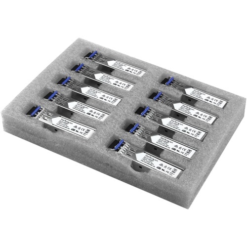 Startech.Com Cisco GLC-LH-SM Compatible SFP Transceiver Module - 1000BASE-LX/LH - 10 Pack