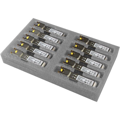 Startech.Com Cisco GLC-T Compatible SFP Transceiver Module - 1000BASE-T - 10 Pack