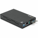 Startech.Com Gigabit Ethernet Copper-to-Fiber Media Converter - SM LC - 20 km