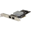 Startech.Com 2-Port PCIe 10GBase-T / NBASE-T Ethernet Network Card - with Intel X550 Chip