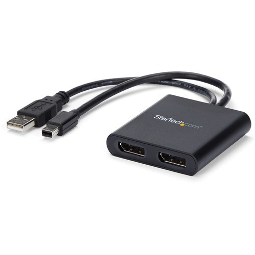 Startech.Com Mini DisplayPort to DisplayPort Multi-Monitor Splitter - 2-Port MST Hub