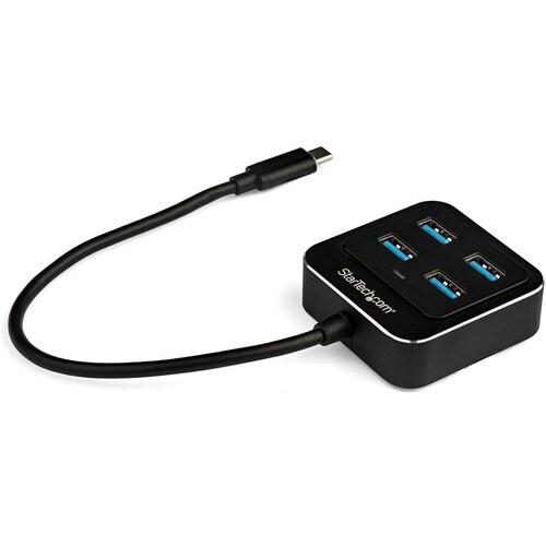 Startech.Com 4-Port USB-C Hub - 4x USB-A - Black