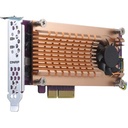 Qnap Dual M.2 22110/2280 PCIe SSD Expansion Card