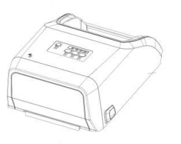 Zebra Cover Assembly for Gray Standard Models (includes Media Window)