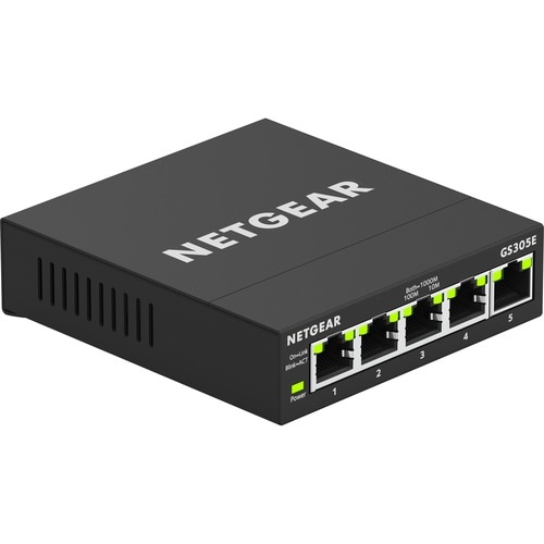 Netgear 5-port Gigabit Ethernet Smart Managed Plus Switch (GS305E)
