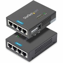 Startech.Com 4 Port Gigabit Midspan - PoE+ Injector - 802.3at and 802.3af