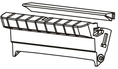 Zebra Front Bezel, Dispenser
