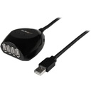 Startech.Com 15m USB 2.0 Active Cable with 4 Port Hub