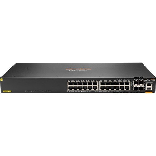 Hewlett Packard Enterprise 6200F 24G Class4 PoE 4SFP+ 370W Switch