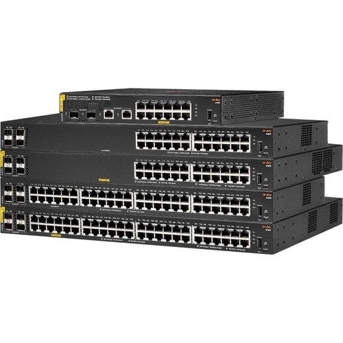 Hewlett Packard Enterprise 6100 24G Class4 PoE 4SFP+ 370W Switch