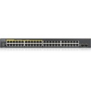 Zyxel 48-port GbE Smart Managed PoE Switch with GbE Uplink