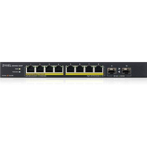 Zyxel 8-port GbE Unmanaged PoE Switch with GbE Uplink