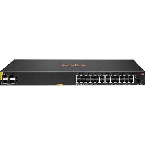 Hewlett Packard Enterprise 6100 24G Class4 PoE 4SFP+ 370W Switch