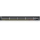 Zyxel 48-port GbE L3 Access PoE+ Switch with 6 10G Uplink (960 W)