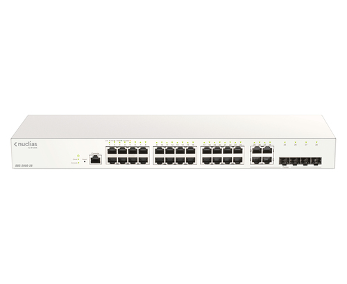 D-Link Nuclias 28-Port Gigabit Switch Cloud