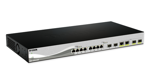 D-Link 12-Port Sm.mgd 10G SFP+ Switch 2x Combo