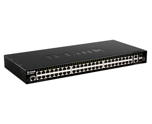 D-Link 48 ports GE+2 10GE ports+2 SFP+ Switch