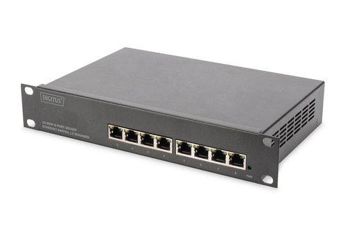 Digitus L2 managed Gigabit Ethernet Switch 8-por