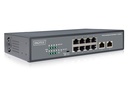 Digitus Fast Ethernet PoE Switch 8-port PoE + 2-