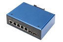 Digitus Ind. 4+2-Port L2 managed Gigabit Switch