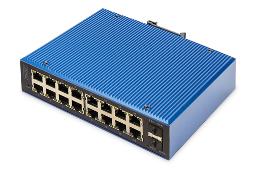 Digitus Ind. 16+2-Port L2 managed Gigabit Switch