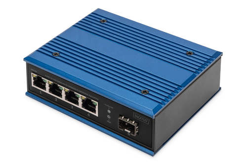 Digitus Industrial 4+1P Gigabit Ethernet PoE Swt