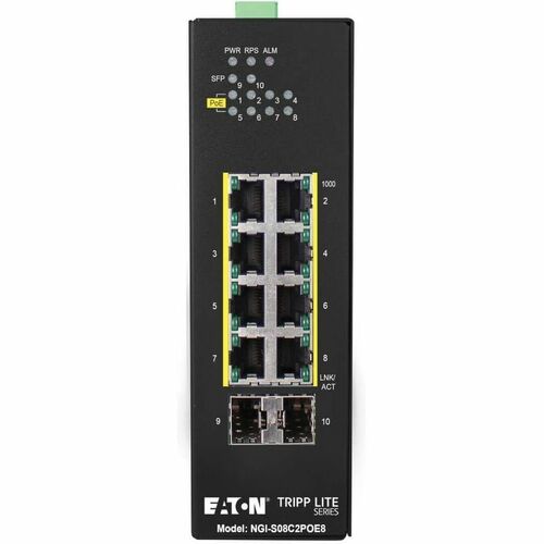Tripp Lite NGI-S08C2POE8 Ethernet Switch