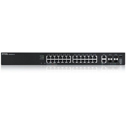 Zyxel 24-port GbE L3 Access Switch with 6 10G Uplink