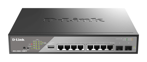 D-Link 8-Port 10/100/1000 PoE Gigabit Ethernet Surveillance Switch