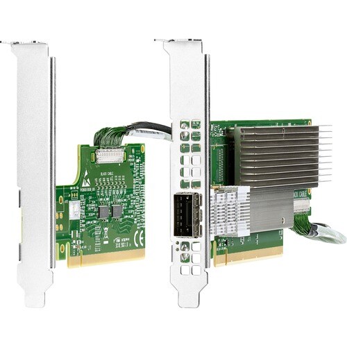 Hewlett Packard Enterprise InfiniBand HDR PCIe3 Auxiliary Card with 350mm Cable Kit