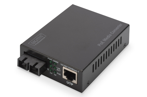 Digitus GIGABIT ETHERNET POE+ MEDIA CONVERTER S