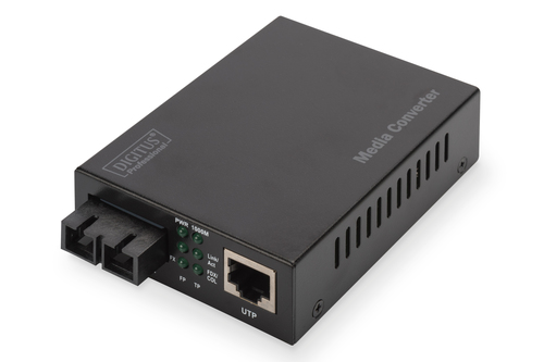 DIGITUS GIGABIT MEDIA CONVERTER RJ45/SC