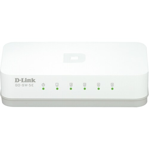 D-Link GO-SW-5E 5-Port Fast Ethernet Easy Desktop Switch