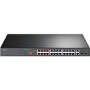 Tp-Link 24-Port 10/100Mbps + 2-Port Gigabit Unmanaged PoE+ Switch