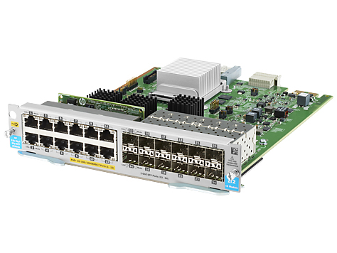 Hewlett Packard Enterprise 12-port 10/100/1000BASE-T PoE+ / 12-port 1GbE SFP MACsec v3 zl2 Module