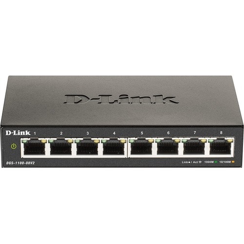 D-Link 8-Port Gigabit Smart Managed Switch