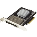 Startech.Com Quad-Port SFP+ Server Network Card - PCI Express - Intel XL710 Chip
