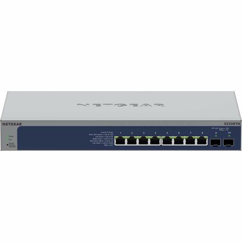 Netgear S3600 Series 10G/Multi-Gigabit Ethernet Smart Switches (XS508TM)