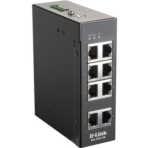 D-Link Industrial Fast Ethernet Unmanaged Switch