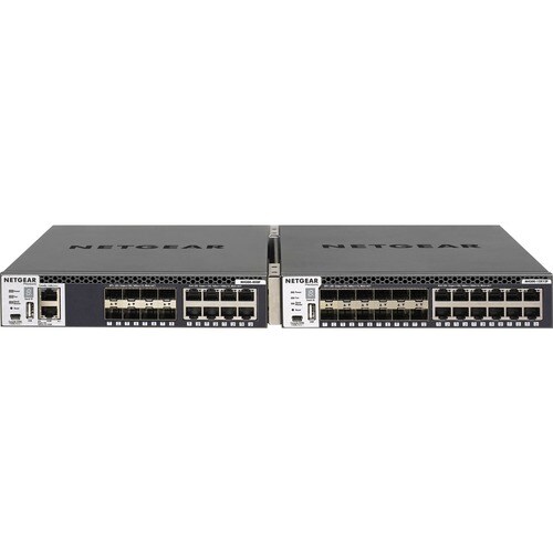 Netgear Stackable Managed Switch with 16x10G Including 8x10GBASE-T and 8xSFP+ Layer 3