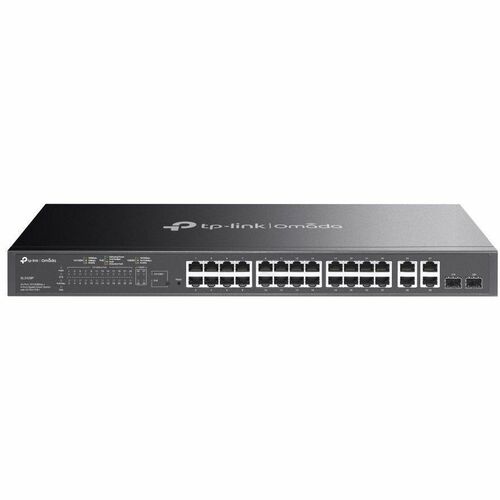 Tp-Link JetStream 24-Port 10/100Mbps + 4-Port Gigabit Smart Switch with 24 Port PoE+