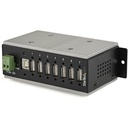 Startech.Com 7-Port Industrial USB 2.0 Hub with ESD Protection & 350W Surge Protection