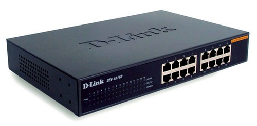D-Link DES-1016D 16-Port Desktop Fast Ethernet Switch